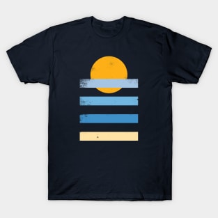 Sunset Sea Vintage T-Shirt